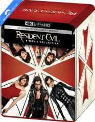 Resident Evil: The Complete Collection 4K - Limited Edition Steelbook - Library Case (4K UHD + Blu-ray + Digital Copy) (US Import ohne dt. Ton) Blu-ray