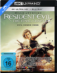 Resident Evil: The Final Chapter 4K (4K UHD + Blu-ray) - OVP