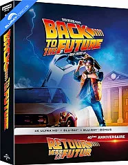 Retour vers Le Futur 4K - Édition Boîtier Collector Steelbook (4K UHD + Blu-ray + Bonus Blu-ray) (FR Import ohne dt. Ton) Blu-ray
