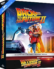 Retour vers Le Futur II 4K - Édition Boîtier Collector Steelbook (4K UHD + Blu-ray) (FR Import ohne dt. Ton) Blu-ray