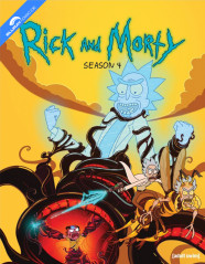 Rick and Morty: The Complete Fourth Season - Limited Edition Steelbook (Blu-ray + Digital Copy) (Region A - CA Import ohne dt. Ton) Blu-ray