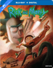 Rick and Morty: The Complete Third Season - Limited Edition Steelbook (Blu-ray + Digital Copy) (Region A - CA Import ohne dt. Ton) Blu-ray