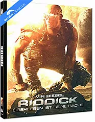 Riddick - Überleben ist seine Rache (Extended Cut + Kinofassung) (Limited Mediabook Edition) (Cover C) (Blu-ray + DVD) Blu-ray
