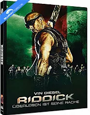 Riddick - Überleben ist seine Rache (Extended Cut + Kinofassung) (Limited Mediabook Edition) (Cover D) (Blu-ray + DVD) Blu-ray