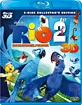 Rio 2 - Dschungelfieber 3D (Blu-ray 3D + Blu-ray + DVD) (CH Import) Blu-ray