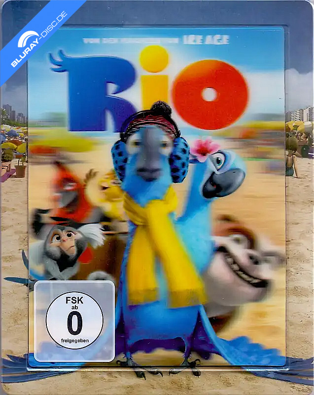 rio-2011-3d---lenticular-steelbook-edition-blu-ray-3d---blu-ray-neu.webp