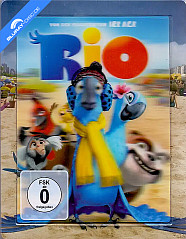 Rio (2011) 3D - Lenticular Steelbook Edition (Blu-ray 3D + Blu-ray)