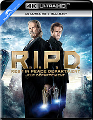 R.I.P.D. 4K (4K UHD + Blu-ray) (CA Import) Blu-ray