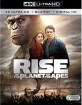 Rise of the Planet of the Apes 4K (4K UHD + Blu-ray + UV Copy) (US Import) Blu-ray