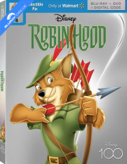 Robin Hood (1973) - 100 Years of Disney - Walmart Exclusive Limited Edition Slipcover (Blu-ray + DVD + Digital Copy) (US Import ohne dt. Ton) Blu-ray