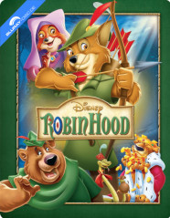Robin Hood (1973) - Zavvi Exclusive Limited Edition Steelbook (The Disney Collection #16) (UK Import) Blu-ray