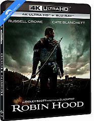 Robin Hood (2010) 4K - Theatrical and Director's Cut (Neuauflage) (4K UHD + Blu-ray) (ES Import) Blu-ray