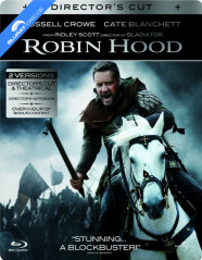 Robin Hood (2010) - Director's Cut - Limited Edition Steelbook (Blu-ray + Bonus DVD) (PL Import ohne dt. Ton) Blu-ray