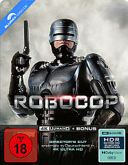 RoboCop (1987) 4K (Director's Cut) (Limited Steelbook Edition) (4K UHD + Bonus Blu-ray) Blu-ray