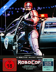 RoboCop (1987) 4K (Kinofassung und Director's Cut) (Limited Collector's Mediabook Edition) (2 4K UHD + Blu-ray + Bonus Blu-ray) Blu-ray