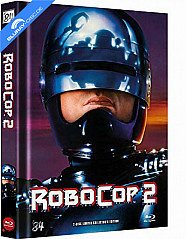 RoboCop 2 (1990) (Limited Mediabook Edition) (Cover B) Blu-ray