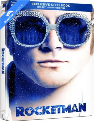 Rocketman (2019) - Walmart Exclusive Limited Edition Elton John "Diamonds" Vinyl Bundle Steelbook (Blu-ray + DVD + Digital Copy) (US Import ohne dt. Ton) Blu-ray