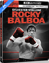 Rocky Balboa (2006) 4K - Theatrical and Director's Cut - Limited Edition Steelbook (4K UHD + Blu-ray) (UK Import ohne dt. Ton) Blu-ray