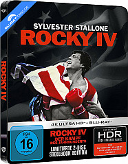 Rocky IV 4K (Limited Steelbook Edition) (4K UHD + Blu-ray)