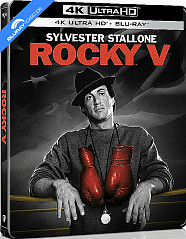 Rocky V 4K - Édition Boîtier Steelbook (4K UHD + Blu-ray) (FR Import ohne dt. Ton) Blu-ray