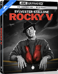 Rocky V 4K - Limited Edition Steelbook (4K UHD + Blu-ray) (UK Import ohne dt. Ton) Blu-ray