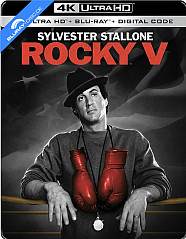 Rocky V 4K - Limited Edition Steelbook (4K UHD + Blu-ray + Digital Copy) (US Import ohne dt. Ton) Blu-ray