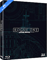 Rogue One: A Star Wars Story 3D - FNC Add Culture Limited Edition PET Slipcover Steelbook (Blu-ray 3D + Blu-ray + Bonus Blu-ray) (KR Import ohne dt. Ton) Blu-ray