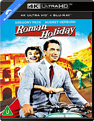 Roman Holiday (1953) 4K - 70th Anniversary Edition (4K UHD + Blu-ray) (UK Import) Blu-ray