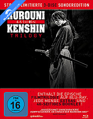 Rurouni Kenshin 1-3: Trilogy (Limited Mediabook Edition) (3-Disc Set) Blu-ray