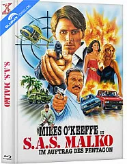 S.A.S. Malko - Im Auftrag des Pentagon (Limited Mediabook Edition) (Cover B) (Blu-ray + DVD) Blu-ray