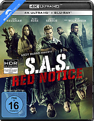 S.A.S. Red Notice 4K (4K UHD + Blu-ray) Blu-ray