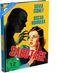 Sabotage (1936) (Limited Mediabook Edition) (Cover A) Blu-ray