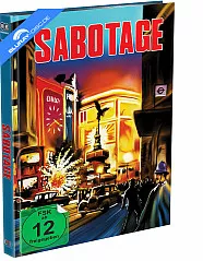 Sabotage (1936) (Limited Mediabook Edition) (Cover B) Blu-ray