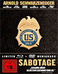 Sabotage (2014) - Uncut (Limited Mediabook Edition) (Blu-ray + DVD + UV Copy) Blu-ray