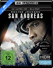 San Andreas (2015) 4K (4K UHD + Blu-ray + UV Copy) Blu-ray