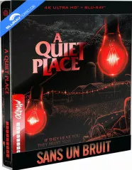 Sans un Bruit (2018) 4K - Mondo X #038 - Édition Boîtier PET Slipcover Steelbook (4K UHD + Blu-ray) (FR Import) Blu-ray