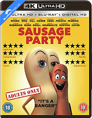 Sausage Party (2016) 4K (4K UHD + Blu-ray + Digital Copy) (UK Import ohne dt. Ton) Blu-ray