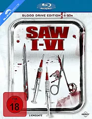 Saw (1-6) (gekürzte Fassung) (Collection) Blu-ray