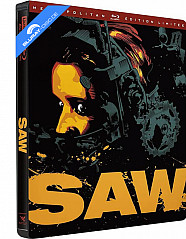 Saw (2004) 4K - Unrated Director's Cut - Édition Limitée Boîtier Steelbook (4K UHD + Blu-ray) (FR Import ohne dt. Ton) Blu-ray