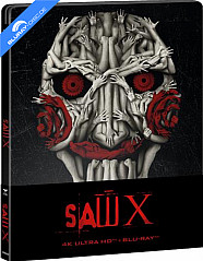 Saw X (2023) 4K - Edizione Limitata Steelbook (4K UHD + Blu-ray) (IT Import ohne dt. Ton) Blu-ray
