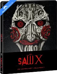 Saw X (2023) 4K - Edizione Limitata Steelbook (4K UHD + Blu-ray) (IT Import ohne dt. Ton) Blu-ray