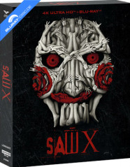 Saw X (2023) 4K - Esclusiva Edizione Limitata Fullslip Steelbook (4K UHD + Blu-ray) (IT Import ohne dt. Ton) Blu-ray