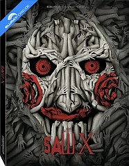 Saw X (2023) 4K - Walmart Exclusive Limited Edition PET Slipcover Steelbook (4K UHD + Blu-ray + Digital Copy) (US Import ohne dt. Ton) Blu-ray