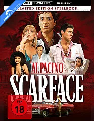 Scarface 4K (Limited Steelbook Edition) (Neuauflage) (4K UHD + Blu-ray) Blu-ray