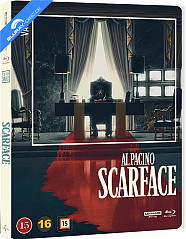 Scarface (1983) 4K - The Film Vault Limited Edition PET Slipcover Steelbook (4K UHD + Blu-ray) (SE Import ohne dt. Ton) Blu-ray