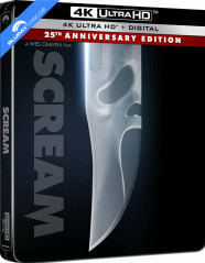 Scream (1996) 4K - 25th Anniversary - Limited Edition Steelbook (4K UHD + Digital Copy) (US Import) Blu-ray
