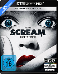 Scream (1996) (Uncut) 4K (4K UHD + Blu-ray) Blu-ray
