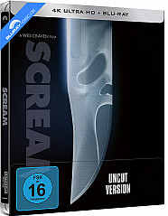 Scream (1996) (Uncut) 4K (Limited Steelbook Edition) (4K UHD + Blu-ray) Blu-ray
