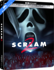 Scream 2 (1997) 4K - 25th Anniversary Edition - Limited Edition Steelbook (4K UHD + Blu-ray + Digital Copy) (US Import) Blu-ray