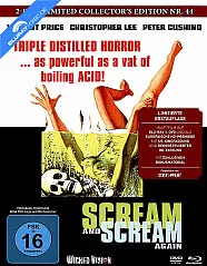 Scream and Scream Again - Die lebenden Leichen des Dr. Mabuse (Limited Mediabook Edition) (Cover A) Blu-ray